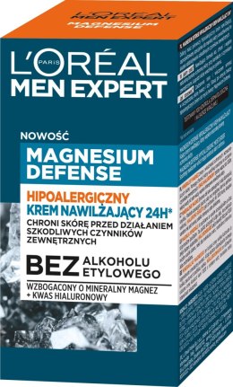 L'Oreal Men Expert Hipoalergiczny Krem nawilżający dla mężczyzn Defence 50ml