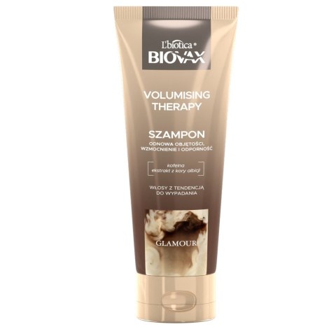 L`BIOTICA Biovax Glamour Szampon Volumising Therapy - do włosów z tendencją do wypadania 200ml