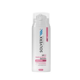 SOLVERX SENSITIVE SKIN Face & body emulsion SPF50+