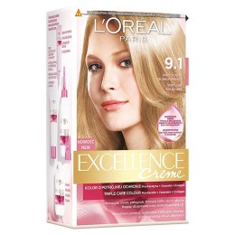 L'Oreal Excellence Creme Krem koloryzujący 9.1 bardzo jasny blond popielaty