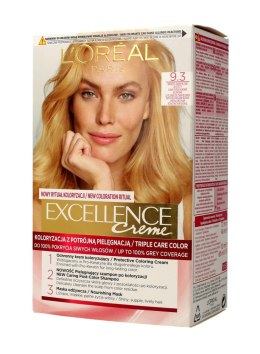 L'Oreal Excellence Creme Krem koloryzujący 9.3 bardzo jasny blond złocisty 1op.