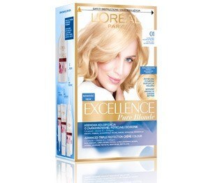 L'Oreal Excellence Creme Pure Blonde Krem koloryzujący 01 Super jasny blond naturalny 1op