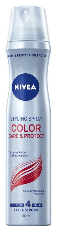 Nivea Hair Care Styling Lakier do włosów Color Care & Protect 250ml
