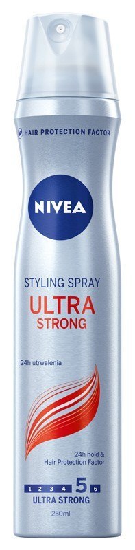 Nivea Hair Care Styling Lakier do włosów Ultra Strong 250ml