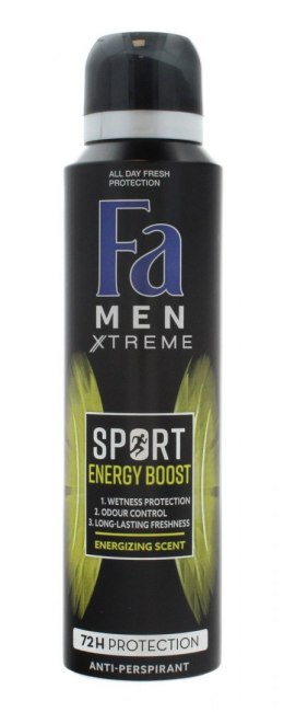 Fa Men Sport Double Power Power Boost Dezodorant w sprayu 150ml