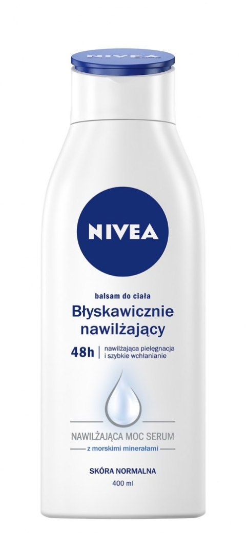 Nivea Body Balsam do ciała Express Hydration błyskawicznie nawilżający 400ml