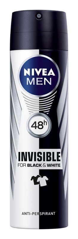 Nivea Dezodorant INVISIBLE Black&White spray męski 150ml