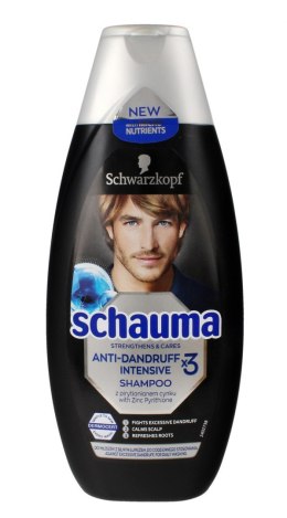 Schwarzkopf Schauma Szampon do włosów Przeciwłupieżowy Intensiv For Men 400ml