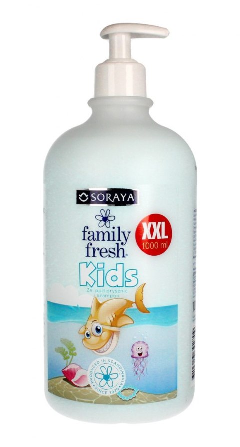 Soraya Family Fresh Żel pod prysznic dla dzieci 2w1 1000ml