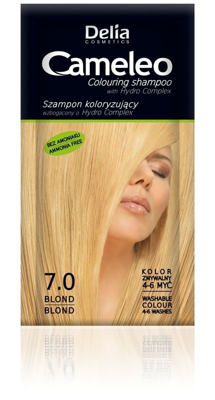 Delia Cosmetics Cameleo Szampon koloryzujący 7.0 blond