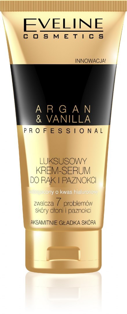 Eveline Argan & Vanilla Luksusowy Krem-serum do rąk i paznokci 100ml