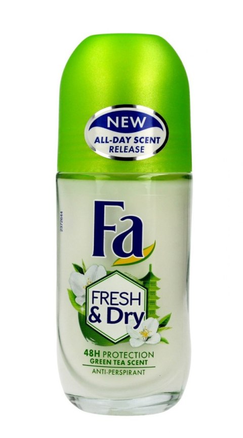 Fa Fresh & Dry Green Tea 48H Dezodorant roll-on 50 ml