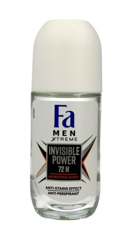 Fa Men Xtreme Invisible Power 72H Dezodorant roll-on 50ml