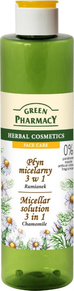 Green Pharmacy Płyn micelarny 3w1 z ekstraktem z rumianku 250ml
