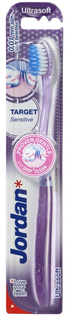 Jordan Szczoteczka do zębów Target Sensitive ultra soft 1szt - mix kolorów