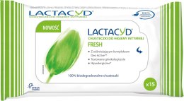 Lactacyd Fresh Chusteczki do higieny intymnej 1op.- 15szt