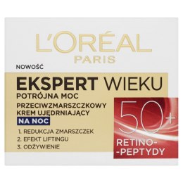 L'Oreal Ekspert Wieku 50+ Krem ujędrniający na noc 50ml