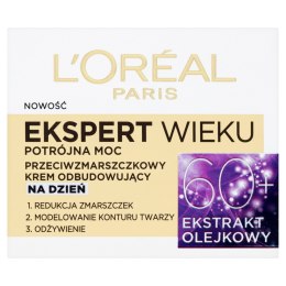 L'Oreal Ekspert Wieku 60+ Krem odbudowujący na dzień 50ml