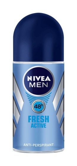 Nivea Dezodorant Antyperspirant FRESH ACTIVE roll-on męski 50ml