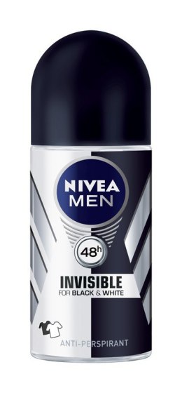 Nivea Dezodorant Antyperspirant INVISIBLE POWER roll-on męski 50ml