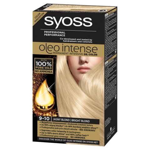 Schwarzkopf Syoss Farba do włosów Oleo 9-10 jasny blond 1op.