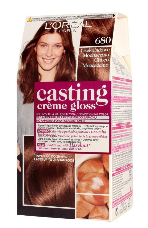 Casting Creme Gloss Krem koloryzujący nr 680 Czekoladowe Mochaccino 1op.