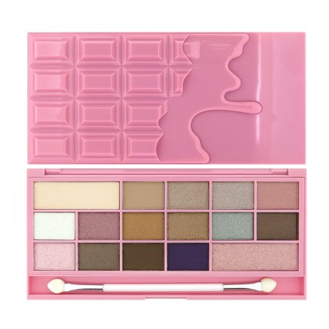 I Heart Makeup Palette Zestaw cieni do powiek Chocolate Pink Fizz 22g (16 kolorów)