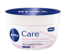 Nivea Care Lekki krem łagodzący do cery suchej i wrażliwej 100ml