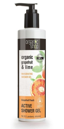 Organic Shop Żel pod prysznic Orzeźwiający Grejpfrut 280 ml