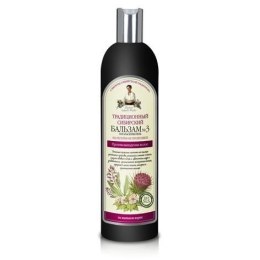Receptury Babuszki Agafii Balsam syberyjski tradycyjny Nr 3 przeciw wypadaniu włosów 550 ml