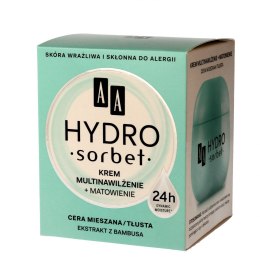 AA Hydro Sorbet Krem multinawiżenie + matowienie - cera mieszana i tłusta 50ml