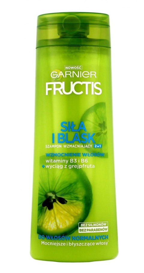 Fructis Siła i Blask 2w1 Szampon do włosów normalnych 400ml