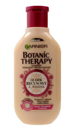 Garnier Botanic Therapy Olejek Rycynowy i Migdał Szampon do włosów osłabionych i łamliwych 400ml