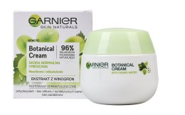 Garnier Skin Naturals Botanical Grape Extract Krem nawilżająco-odświeżający 50ml