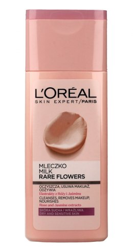 L'Oreal Skin Ekspert Mleczko oczyszczające Rare Flowers do skóry suchej i wrażliwej 200ml