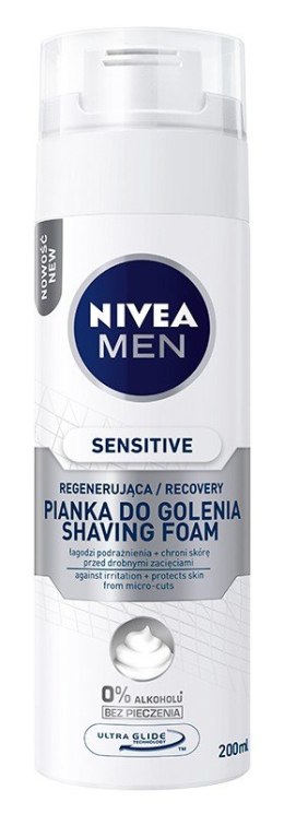 Nivea Men Pianka do golenia Sensitive Recovery 200ml