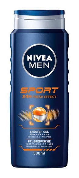 Nivea Men Żel pod prysznic Sport 24H Fresh Effect 500ml