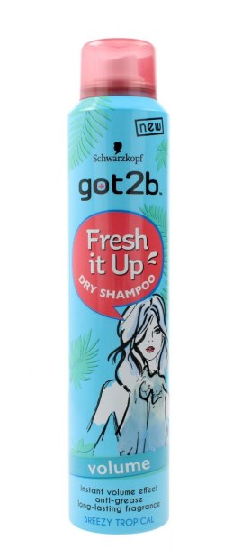 Schwarzkopf Got 2b Fresh It Up Suchy szampon do włosów Volume 200ml