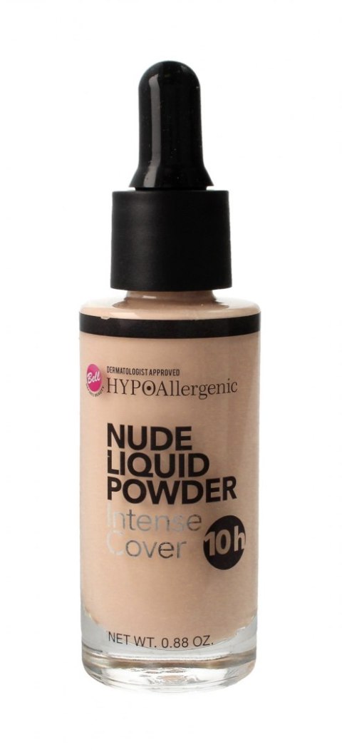 Bell Hypoallergenic Puder w płynie Nude Liquid Powder nr 01 Porcelain 25g