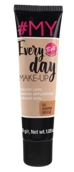 Bell #My Everyday Make-Up Podkład wyrównujący koloryt nr 05 Warm Beige 30g