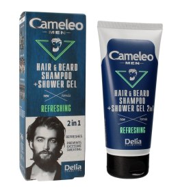 Delia Cosmetics Cameleo Men Szampon i żel pod prysznic 2w1 Refreshing 150ml