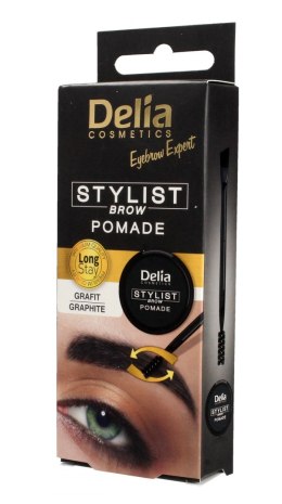 Delia Cosmetics Eyebrow Expert Pomada do brwi Grafit 1szt