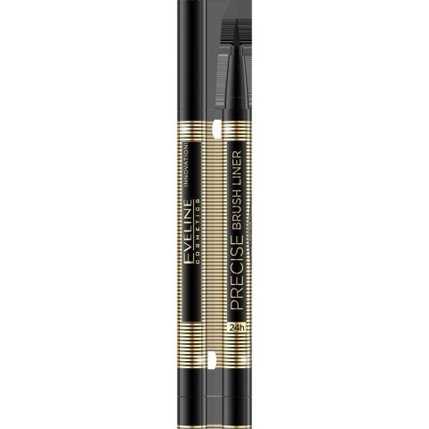 Eveline Precise Brush Liner Eyeliner czarny 24h 1szt