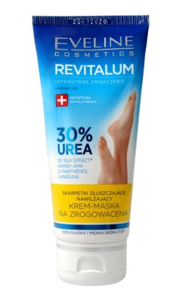 Eveline Revitalum 30% Urea Krem-maska na zrogowacenia-skarpetki złuszczające 100ml