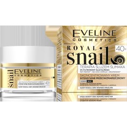 Eveline Royal Snail 40+ Skoncentrowany Krem intensywnie przeciwzmarszczkowy na dzień i noc 50ml