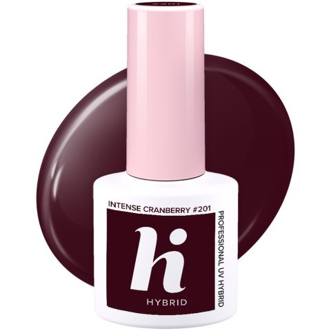 Hi Hybrid Lakier hybrydowy nr 201 Intense Cranberry 5ml