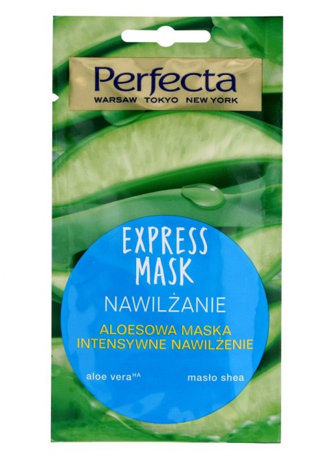 Perfecta Express Mask Aloesowa Maska intensywne nawilżanie 8ml