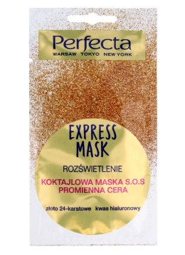 Perfecta Express Mask Koktajlowa Maska S.O.S rozświetlająca 8ml