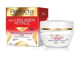 Perfecta Multi-Kolagen Retinol 60+ Krem redukujący zmarszczki liftingujący na dzień i noc 50ml