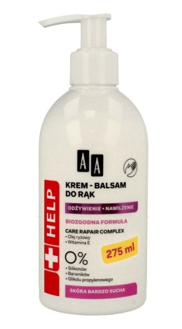 AA HELP Krem-balsam do rąk odżywczo-nawilżający XXL 275ml
